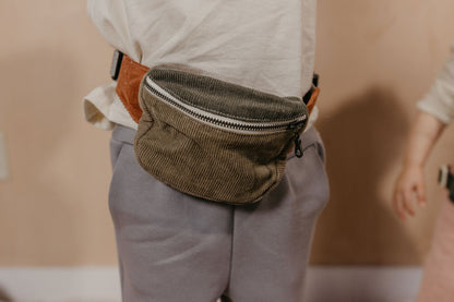 Bum Bags Corduroy Color Block