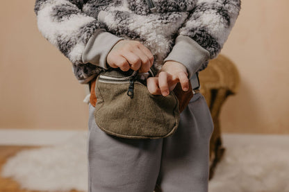 Bum Bags Corduroy Color Block